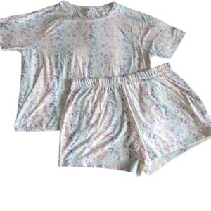 * pajama XL  short set animal print by KIK IT  since at waist
